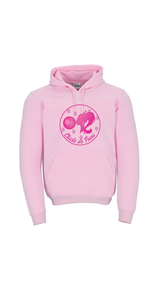 Sudadera rosa pompa