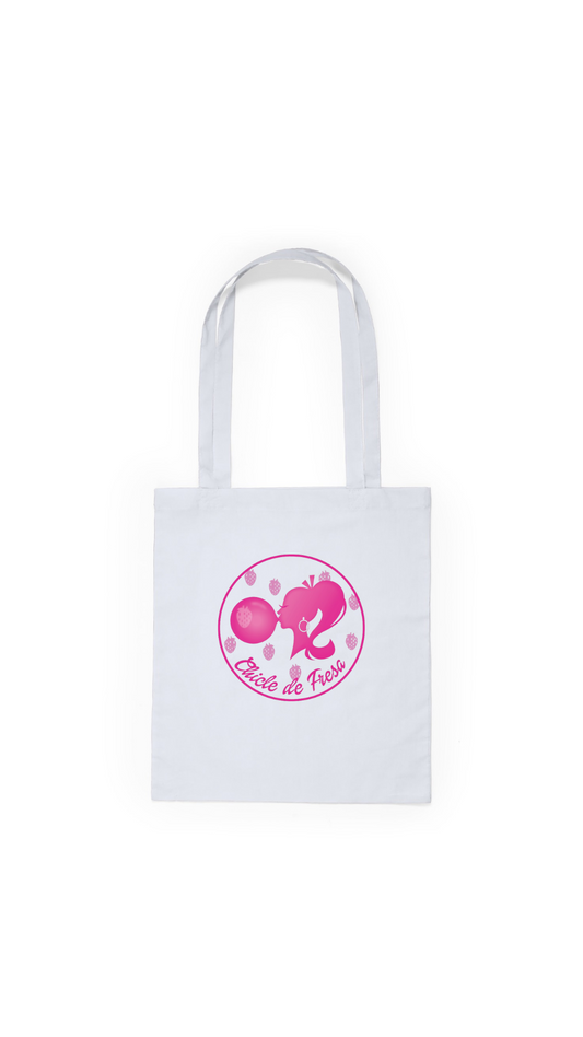 Tote Bag Chicle de fresa