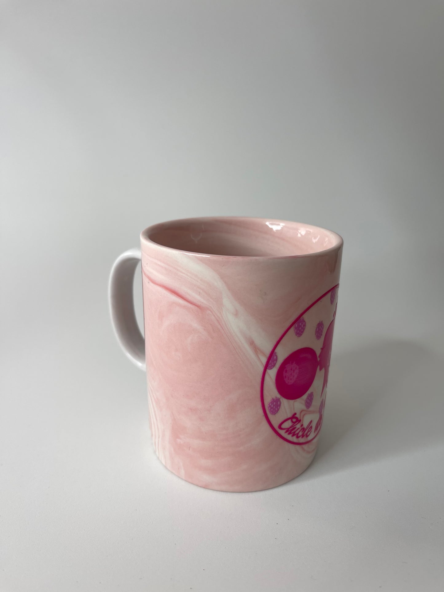 Taza rosa marmolada